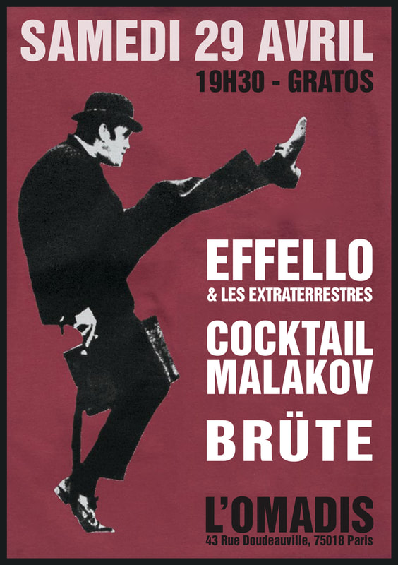 BRÜTE concert flyer 3