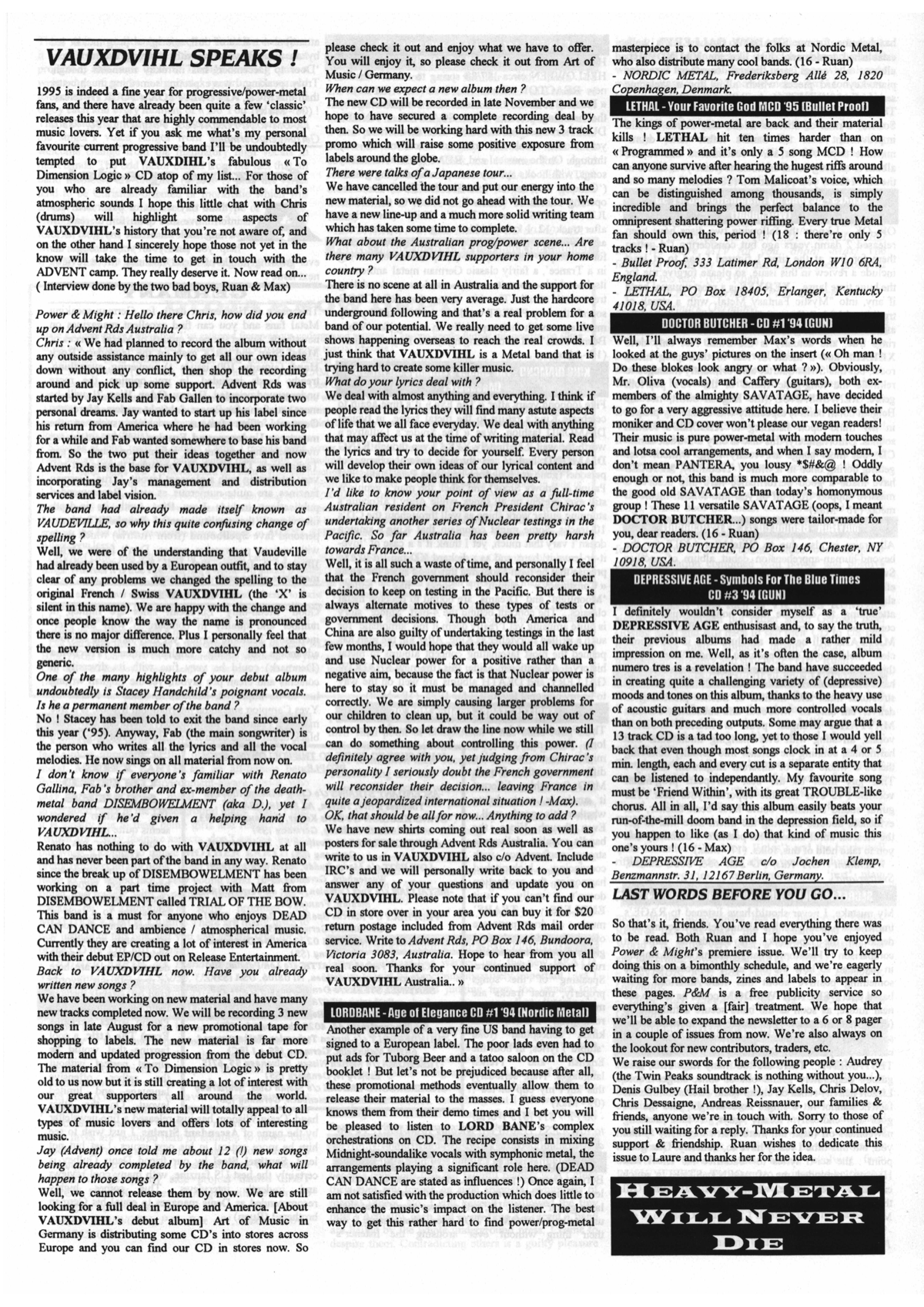 Power & Might issue 1, page 4