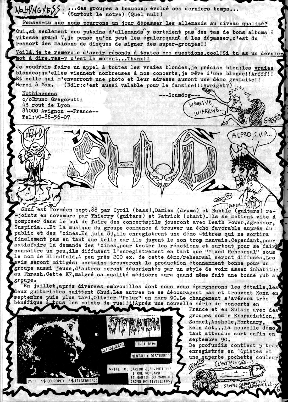 Sacre à la Tronçonneuse, page 6