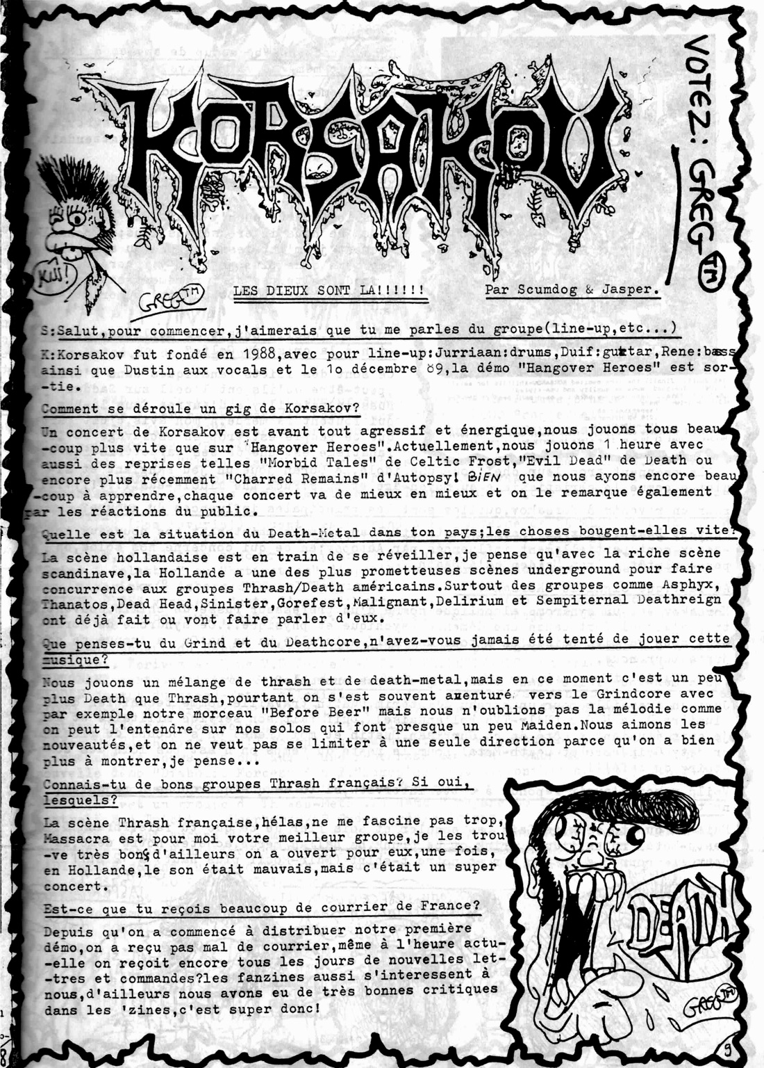 Sacre à la Tronçonneuse, page 9