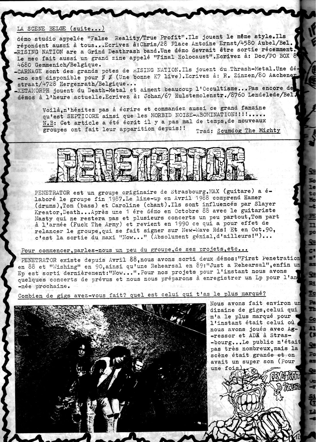 Sacre à la Tronçonneuse, page 12