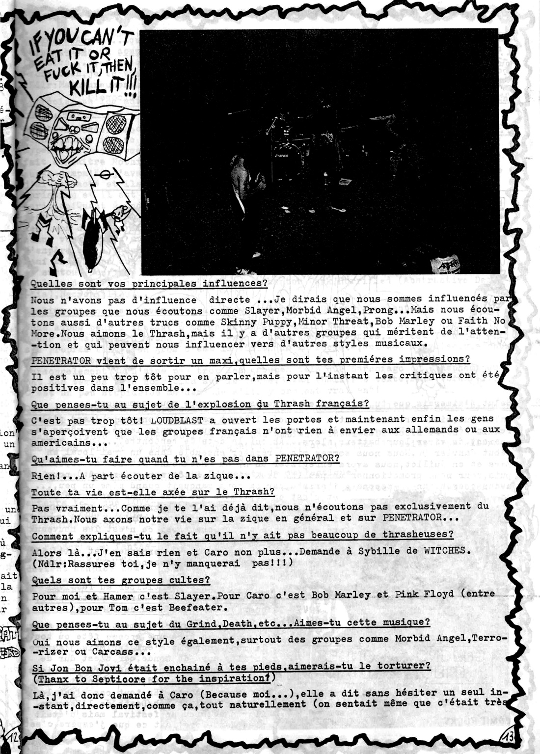 Sacre à la Tronçonneuse, page 13