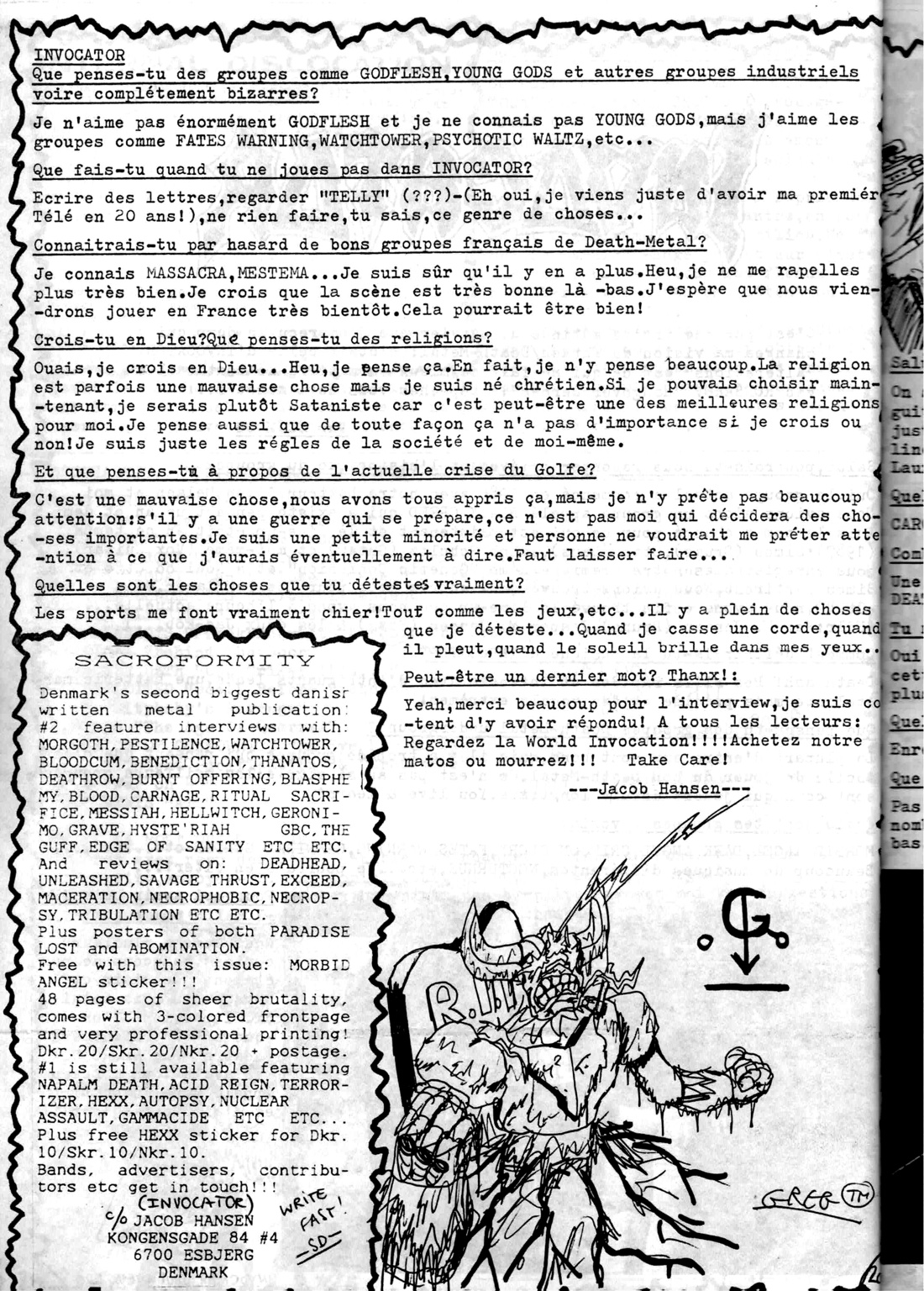 Sacre à la Tronçonneuse, page 20