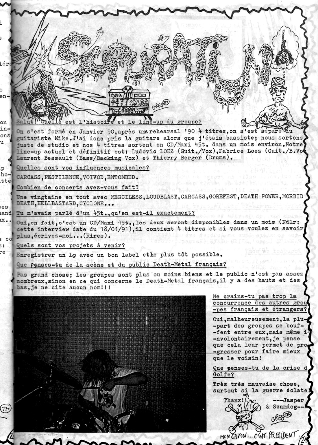 Sacre à la Tronçonneuse, page 21