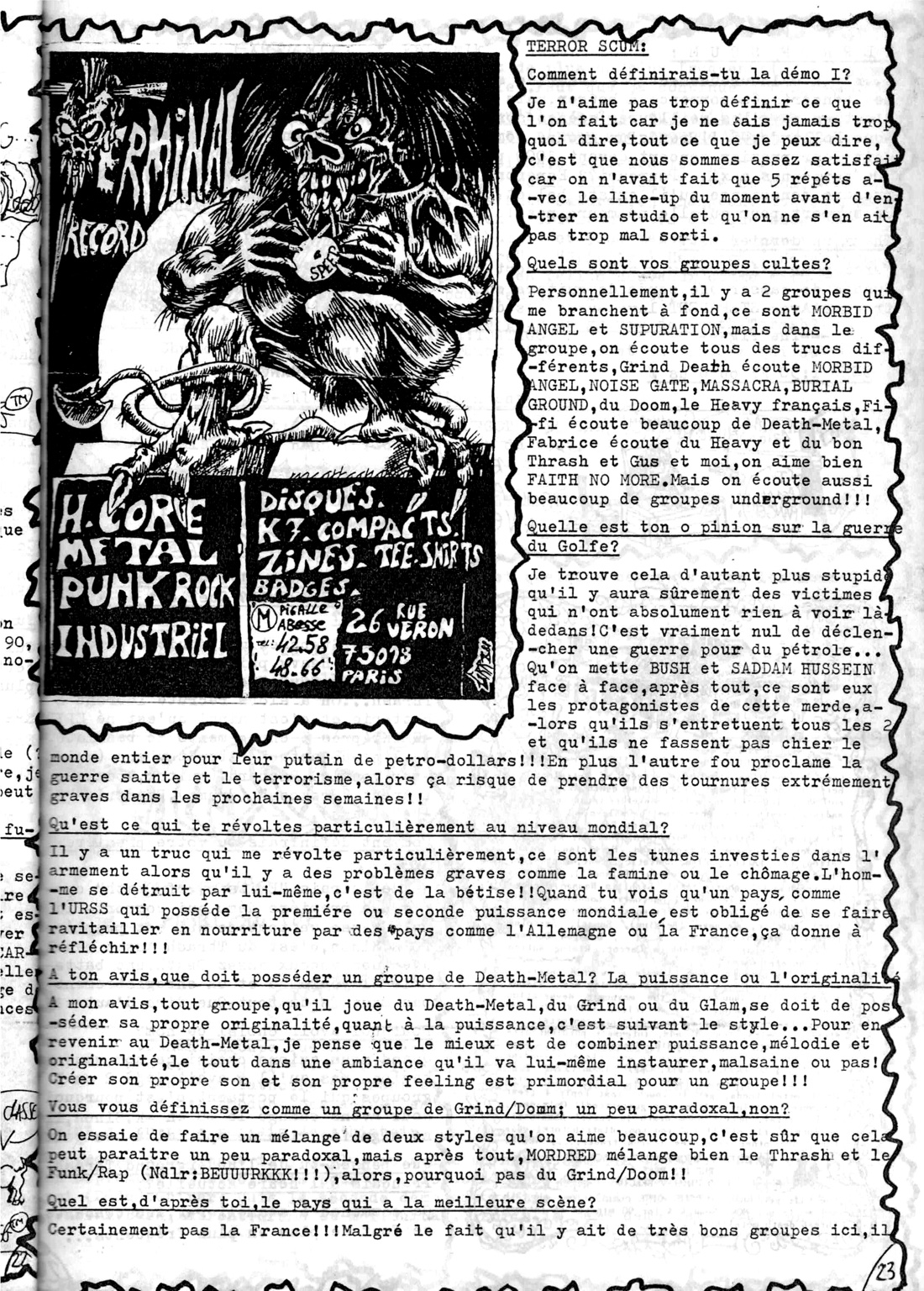 Sacre à la Tronçonneuse, page 23