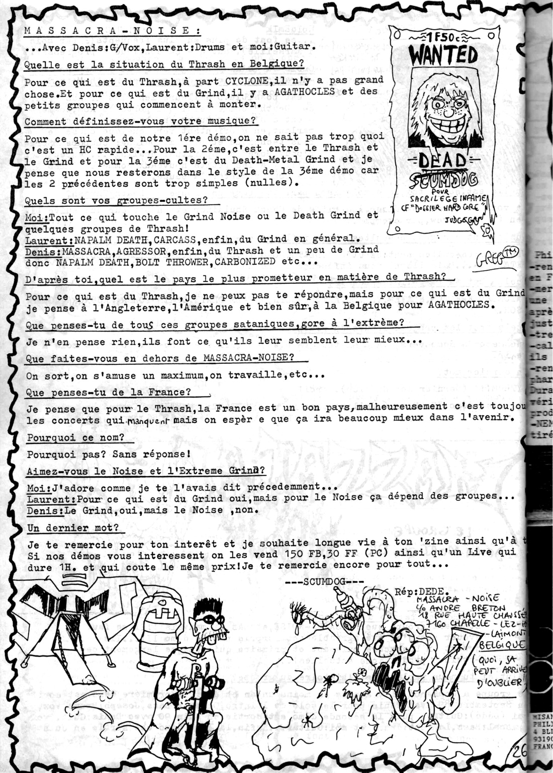 Sacre à la Tronçonneuse, page 26