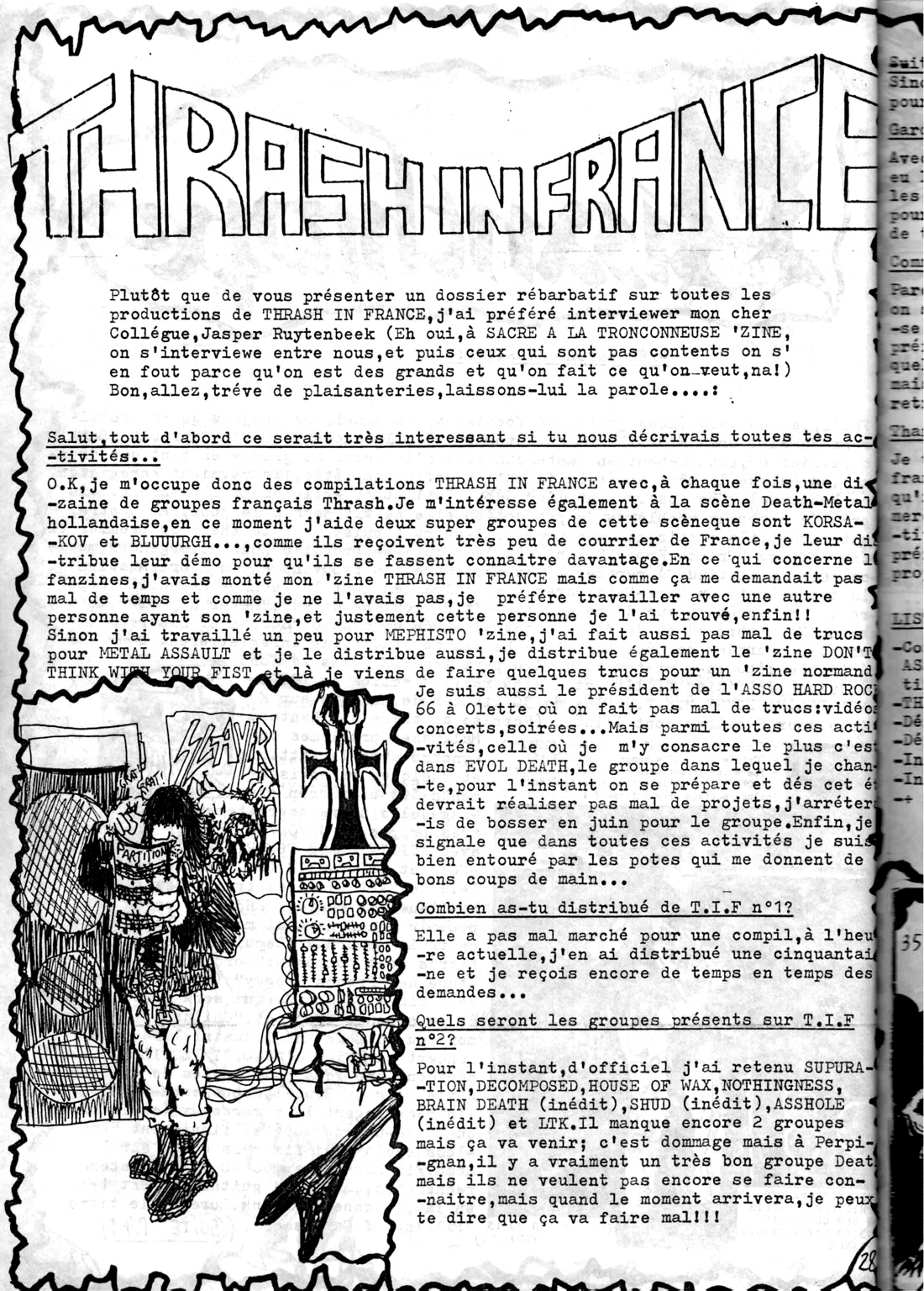 Sacre à la Tronçonneuse, page 28