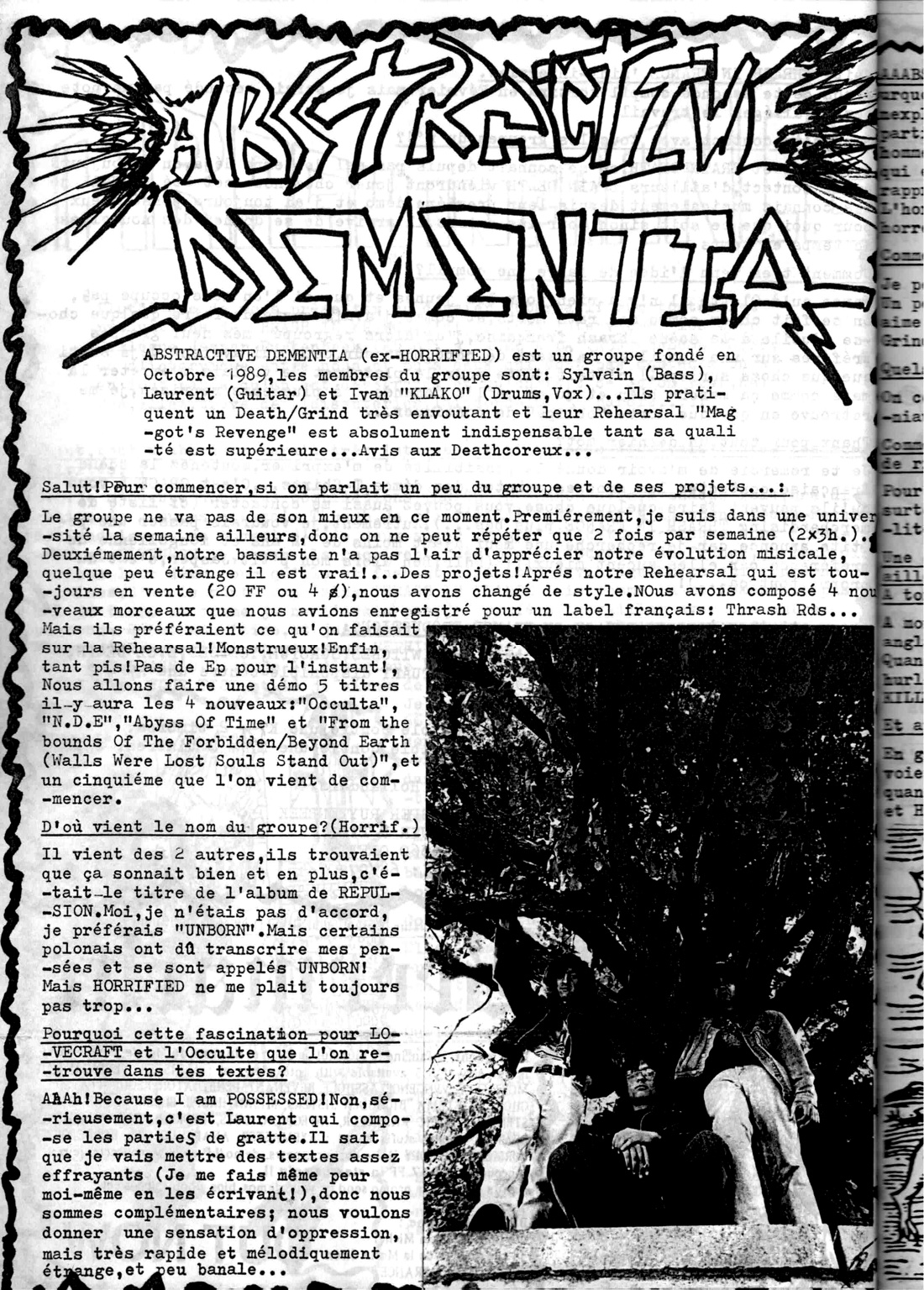 Sacre à la Tronçonneuse, page 30