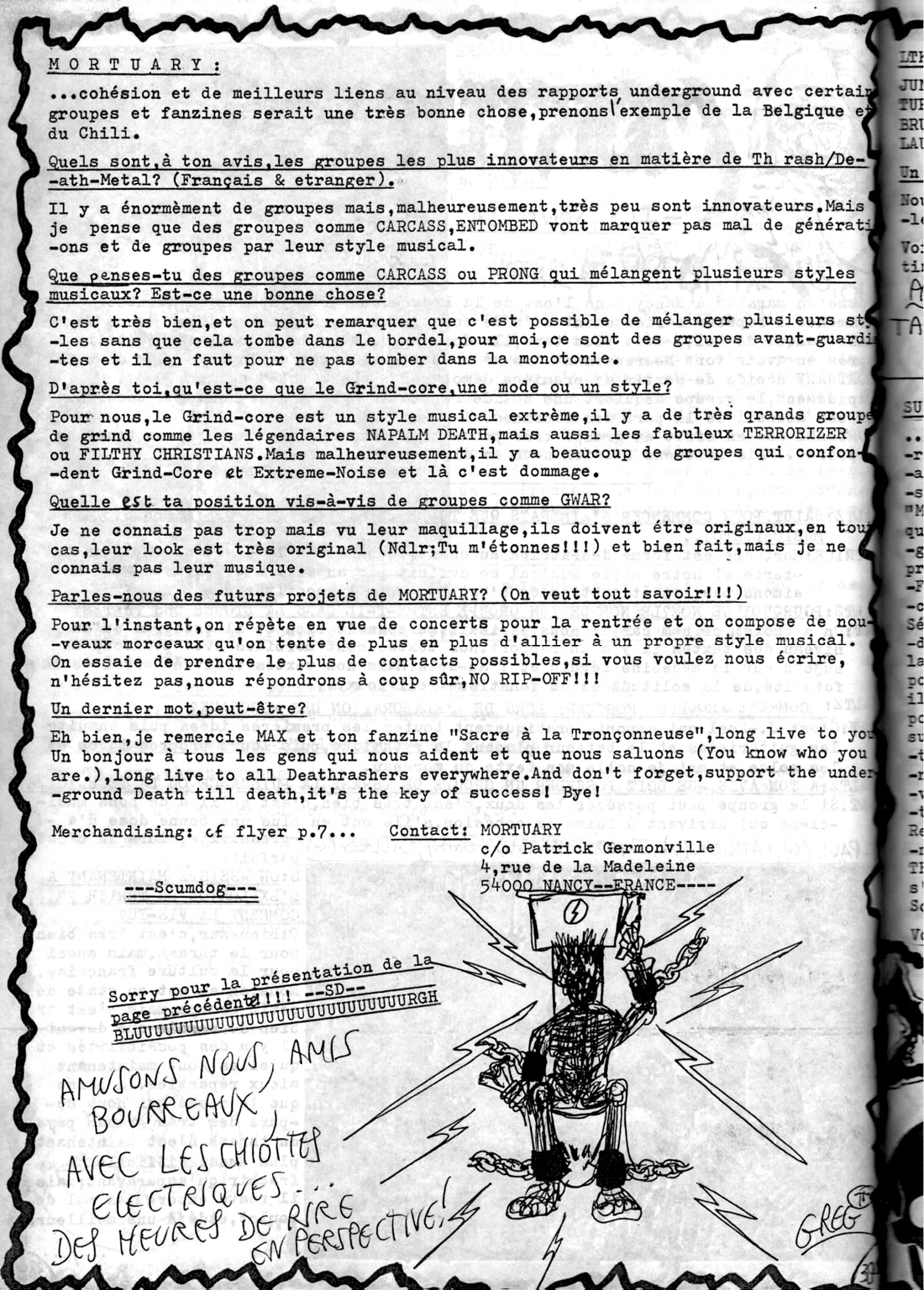 Sacre à la Tronçonneuse, page 38