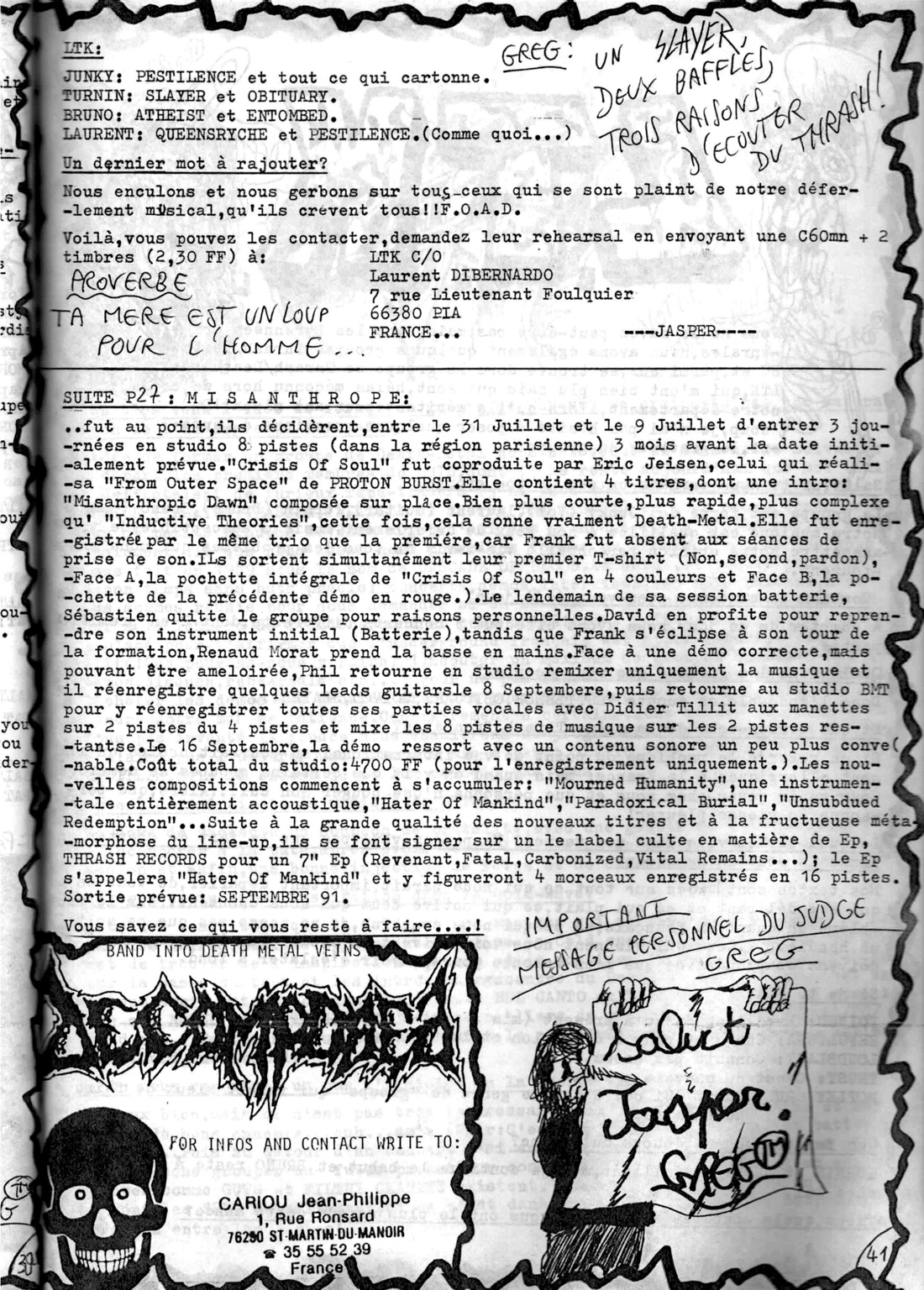 Sacre à la Tronçonneuse, page 39