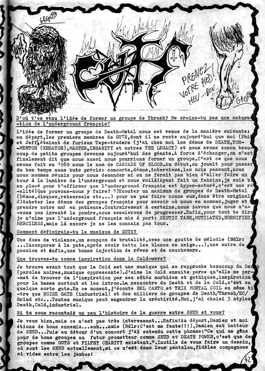 Sacre à la Tronçonneuse, page 41