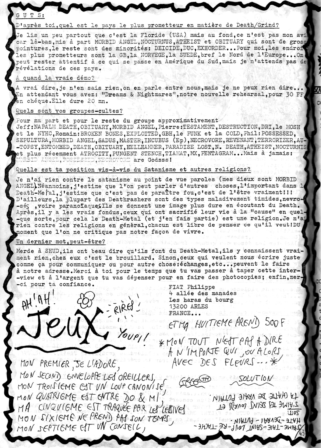 Sacre à la Tronçonneuse, page 42